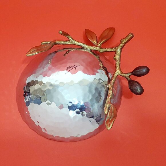 Vintage Michael Aram Olive Branch Dish – Elegant Sculptural Tableware - Picture 5 of 8